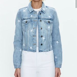 Pistola Denim Jacket with white stars